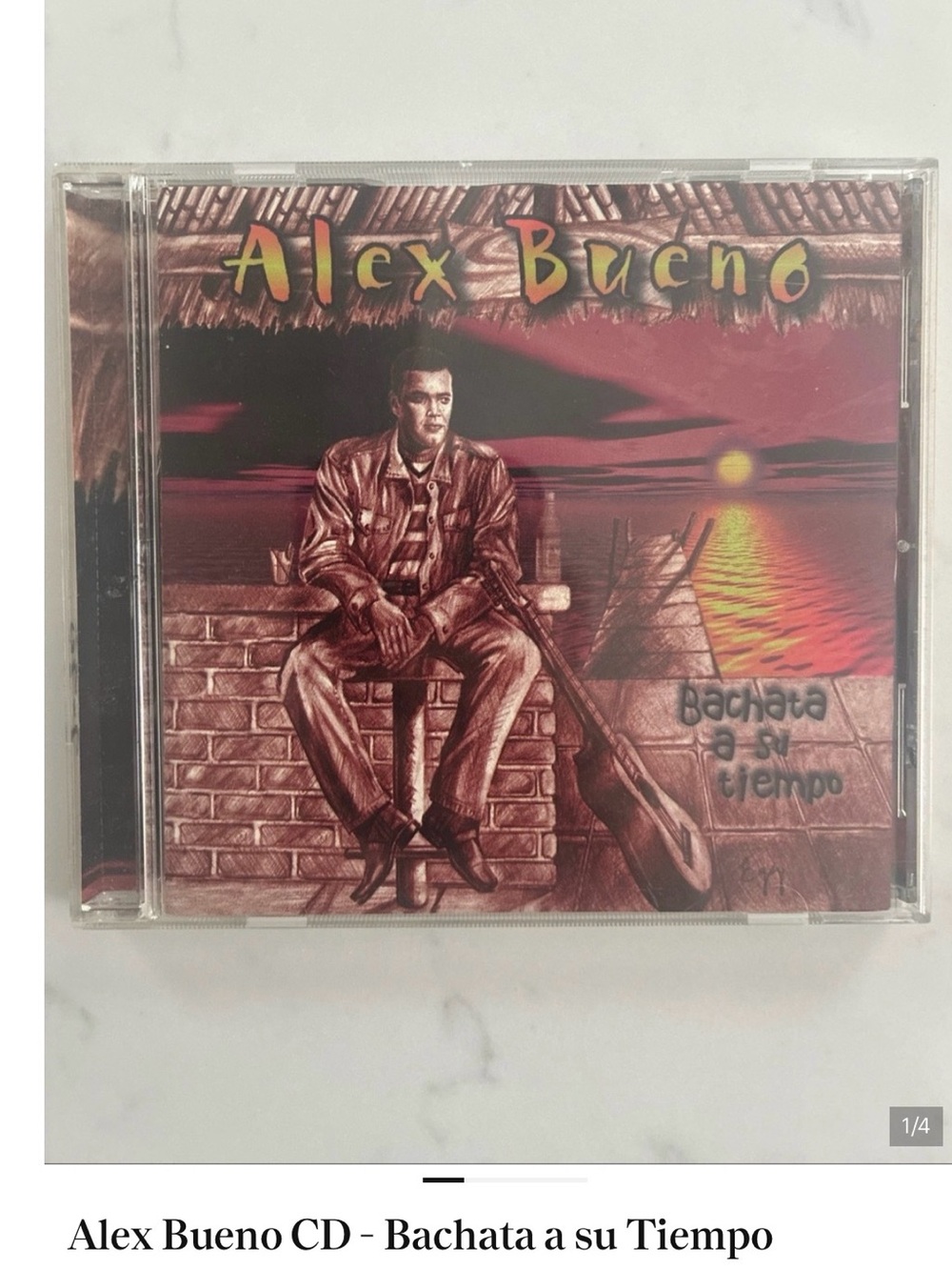 - Bachata a su Tiempo (CD) - Brown/Red Artwork Classy and Collectible Spanish